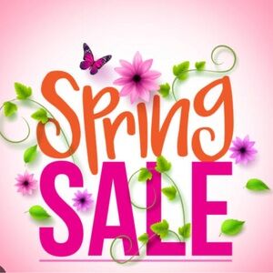Spring sale- everything should go!